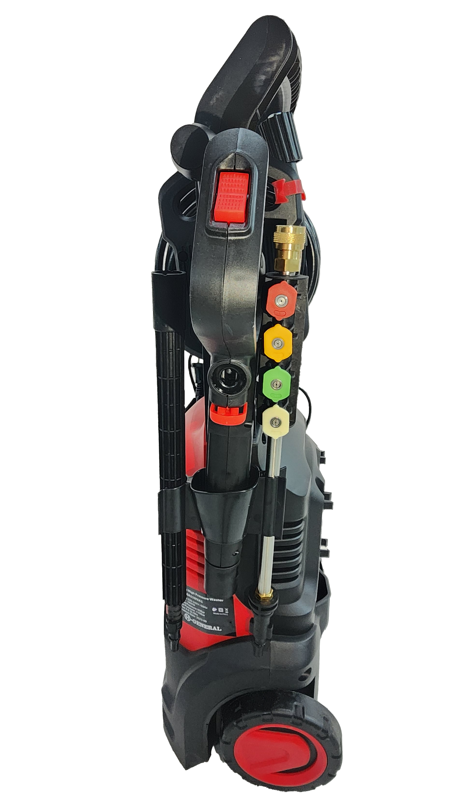 H-GENERAL Electric High Pressure Washer/ Steamer 1600 Watt C-Model