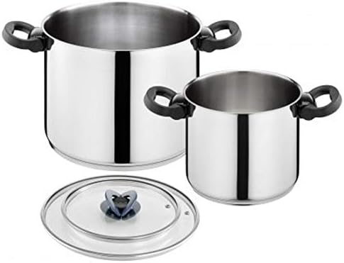 Tefal, Modulo Xl 2 Piece Set Of Pots 22/30Cm With Lids – C816S204