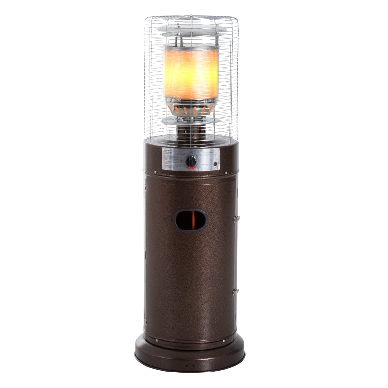H-GENERAL Short Gas Patio Heater Indoor/Outdoor