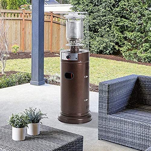 H-GENERAL Short Gas Patio Heater Indoor/Outdoor