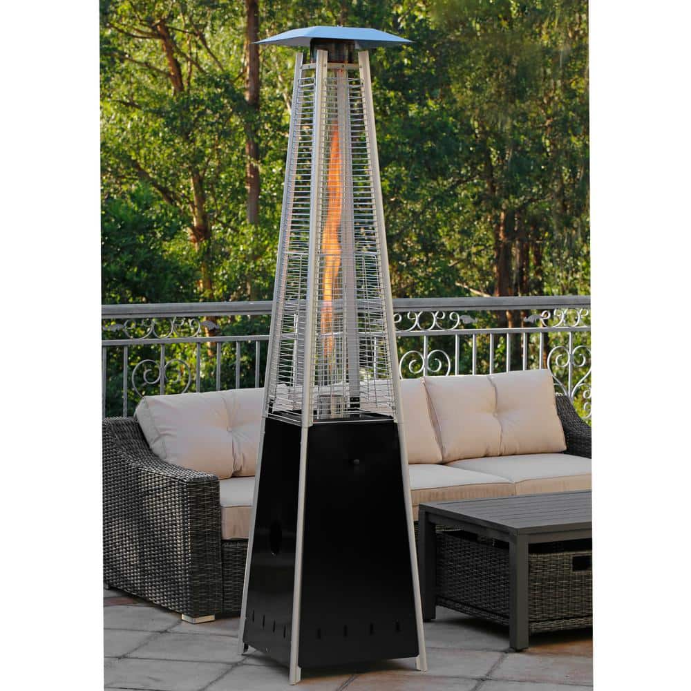 Pyramid Glass Tube Patio Indoor Outdoor Heater