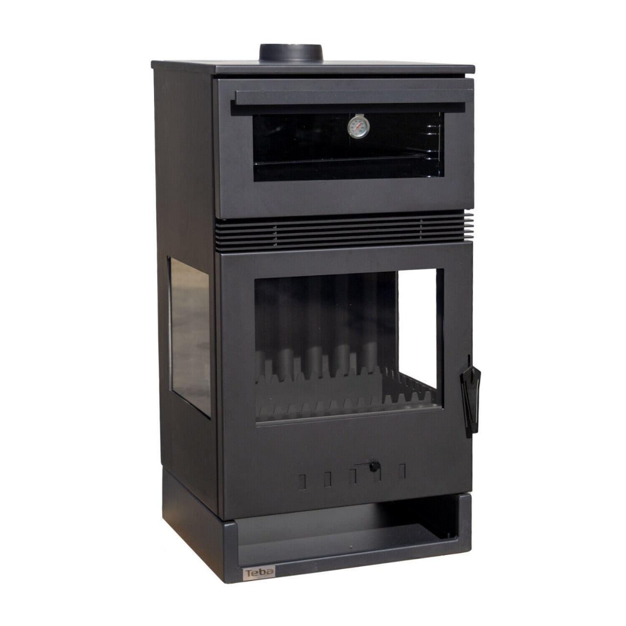 Fireplace TKS-15 3 Sides Glass Professional Baking Oven+Fan