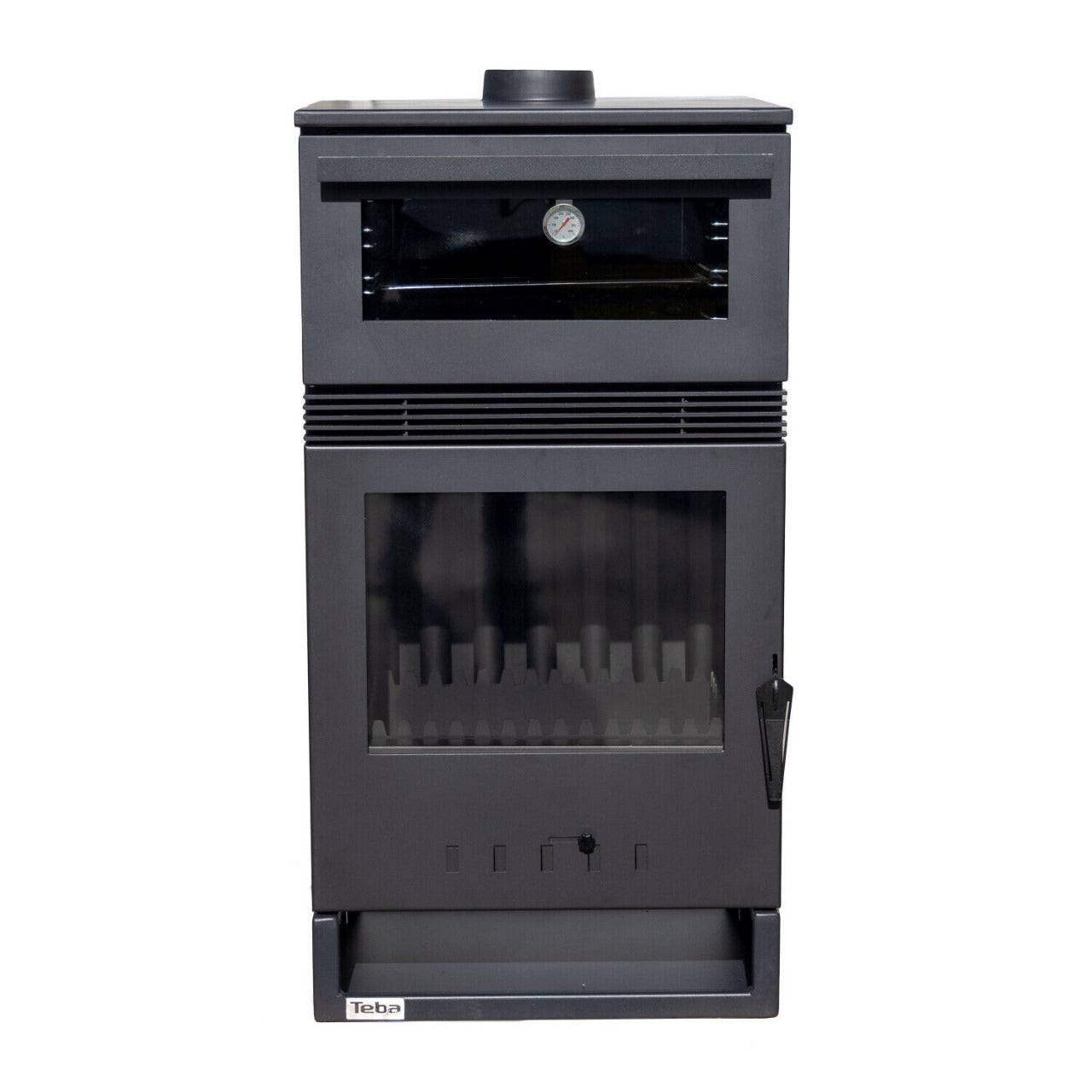 Fireplace TKS-15 3 Sides Glass Professional Baking Oven+Fan