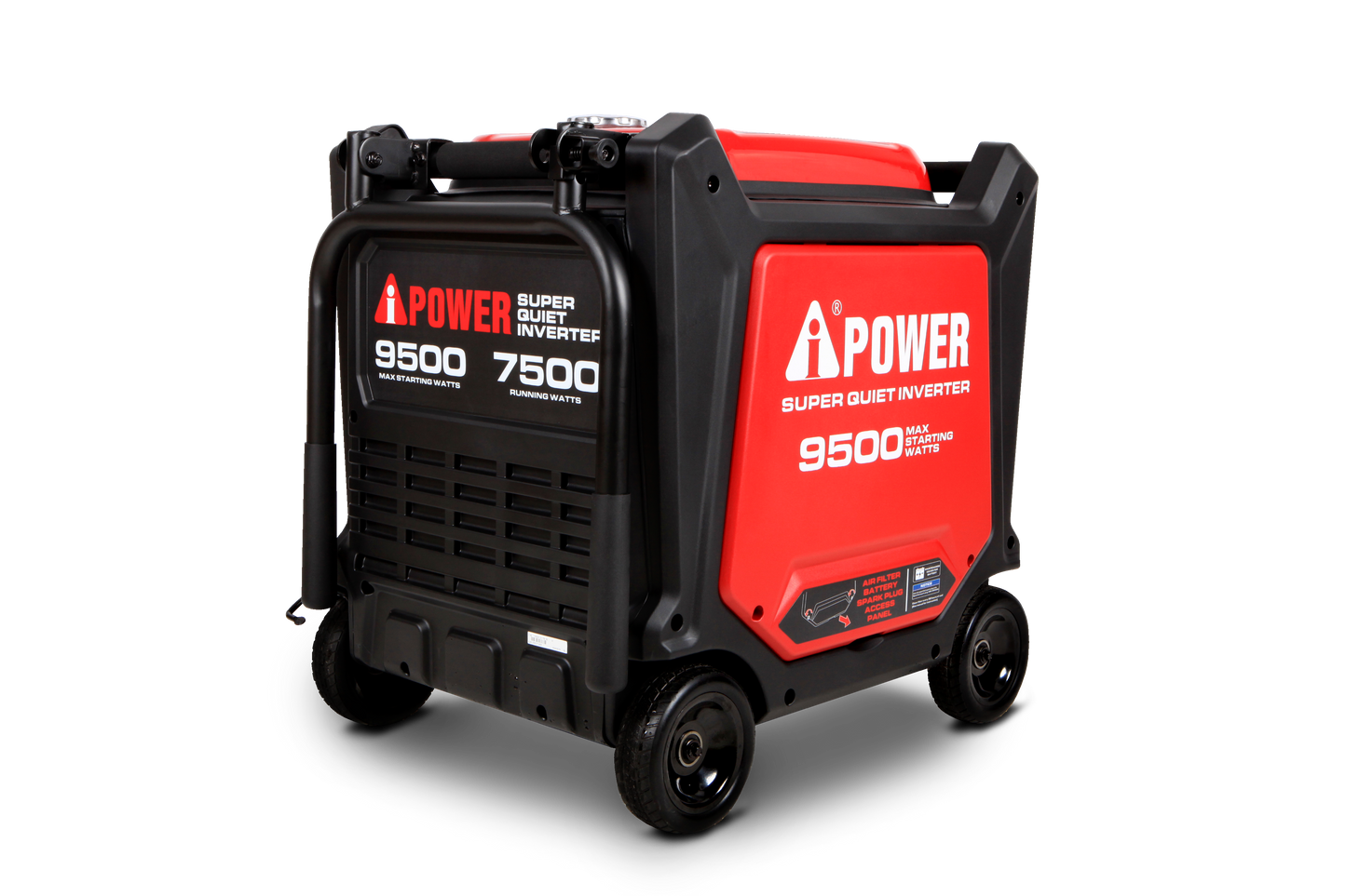 SM9500Di SUPER QUIET INVERTER GENERATOR-7500 Rated/9500 Starting Wattمولد كاتم لتشريج الطاقة الشمسية