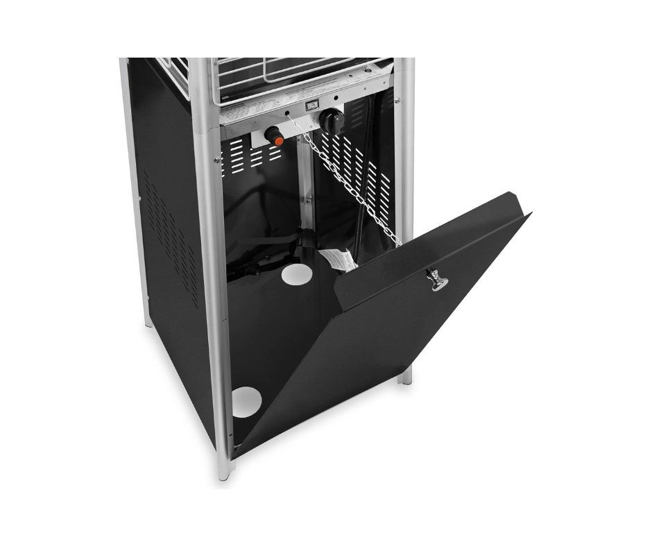 Pyramid Glass Tube Patio Indoor Outdoor Heater