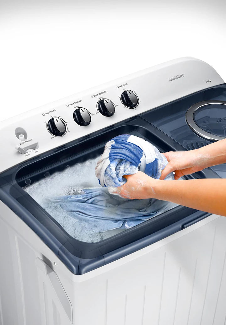 WT12J4200MB Samsung Twin Tub Samsung 12kg غسالة حوضين سامسونغ