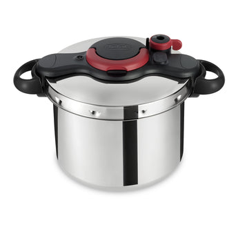 Tefal Pressure Cooker Clipso Plus 8 L, Silver
