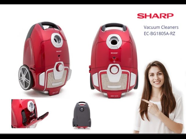 Sharp 2200 Watt Vacuum Cleaner EC-BG2205A-RZ