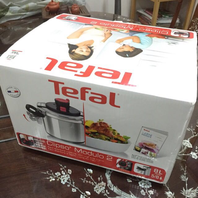 Tefal Clipso Modulo 2 8Litre Pressure Cooker