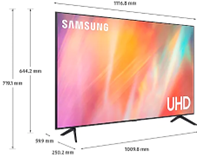 SAMSUNG 50 Inch UHD 4K SMART UE50AU7100UXSQ تلفزيون 50 انش سامسونج