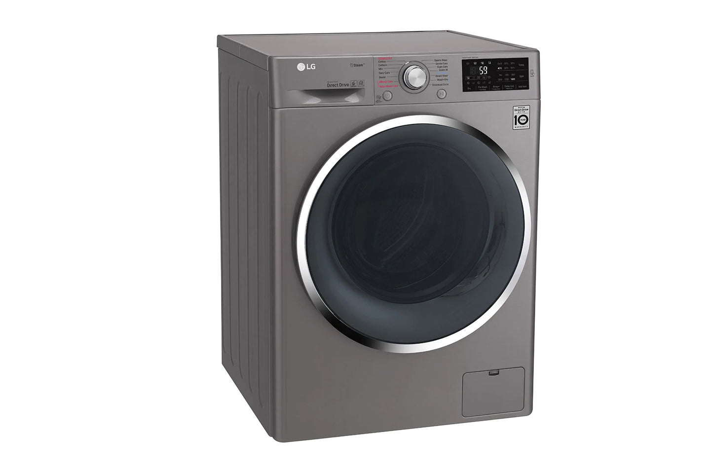LG 8 KG F4J5TNP7S Washing Machine غسالة اوتوماتيك فضي
