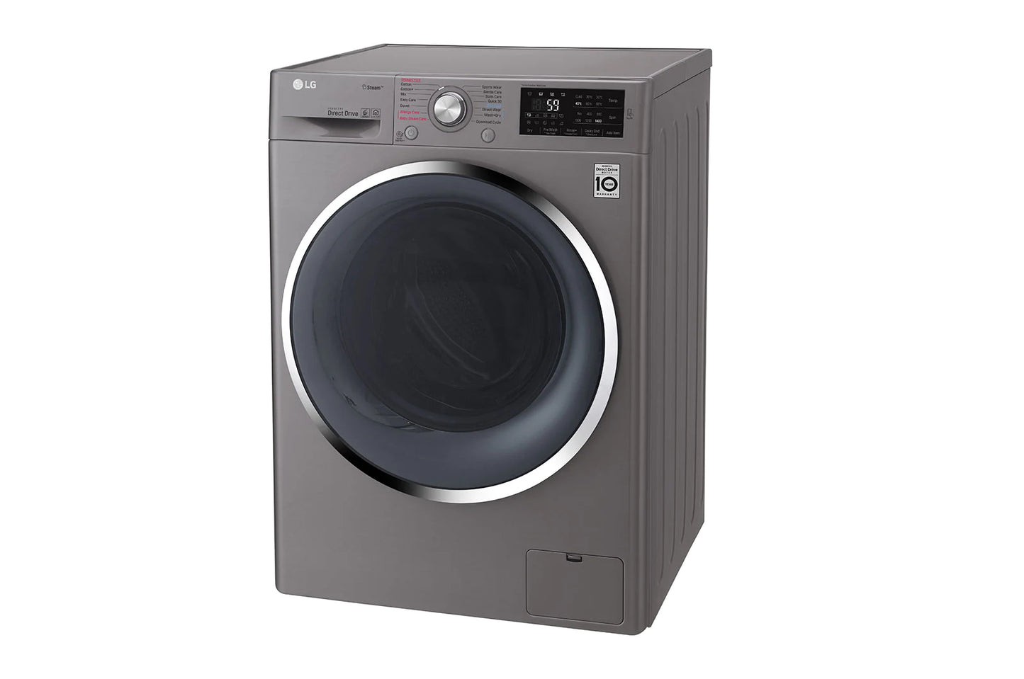 LG 8 KG F4J5TNP7S Washing Machine غسالة اوتوماتيك فضي