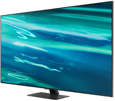 QLED SAMSUNG 55 Inch UHD 4K SMART QE55Q80AATXSQ تلفزيون سامسونج 55 انش