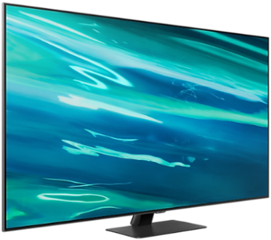 QLED SAMSUNG 55 Inch UHD 4K SMART QE55Q80AATXSQ تلفزيون سامسونج 55 انش
