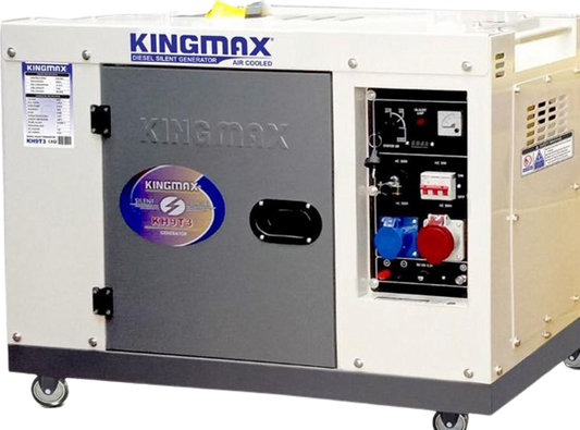 King Max Monophase Electric Diesel Generator KH9T3 9KVA