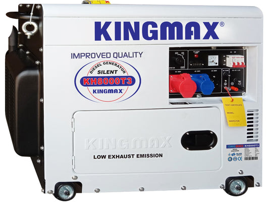 King Max 7Kva Diesel Silent Generator KH8050S