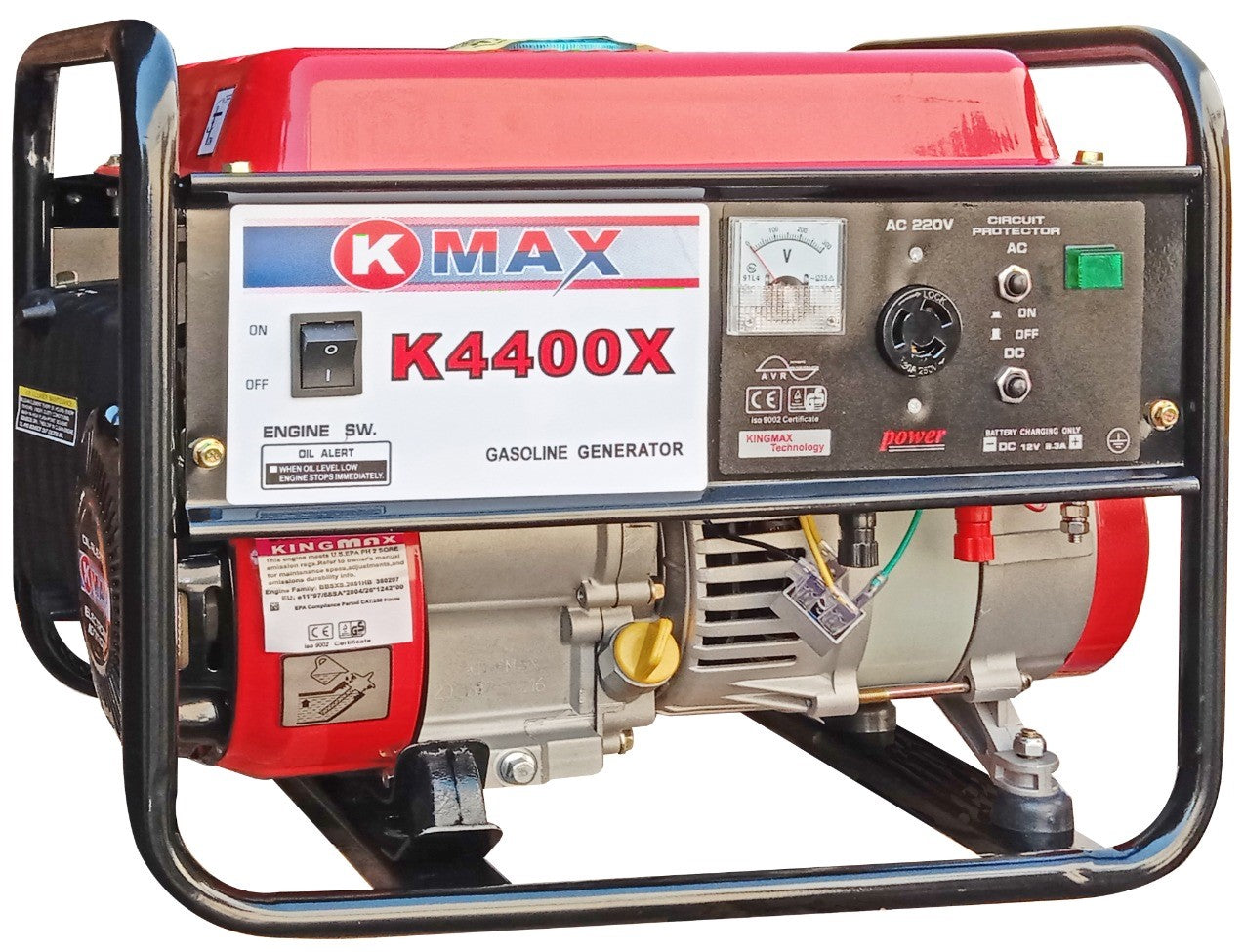 King Max Gasoline Generator 1.5Kva K4400X