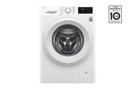 LG 8 KG F4J5TNP3W Washing Machine غسالة اوتوماتيك أبيض