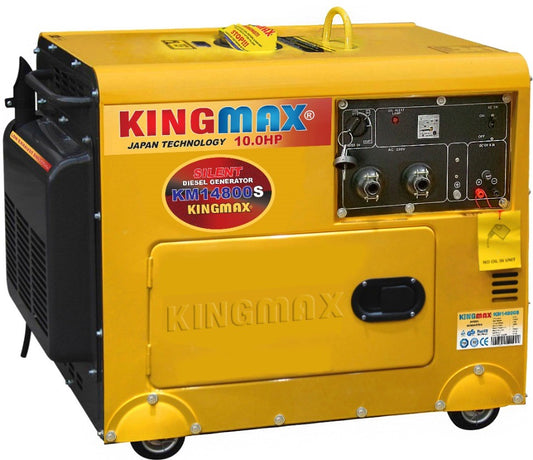 King Max 6Kva Diesel Silent Generator KM14800S