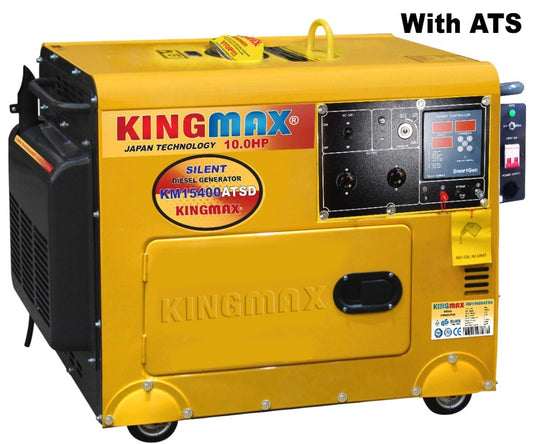 King Max 6kva Silent Diesel Generator KM15400ATSD